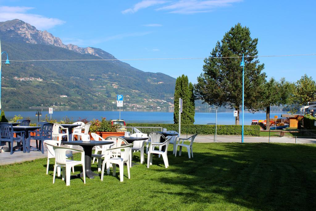 Garni Bellavista Hotel Calceranica al Lago Bagian luar foto