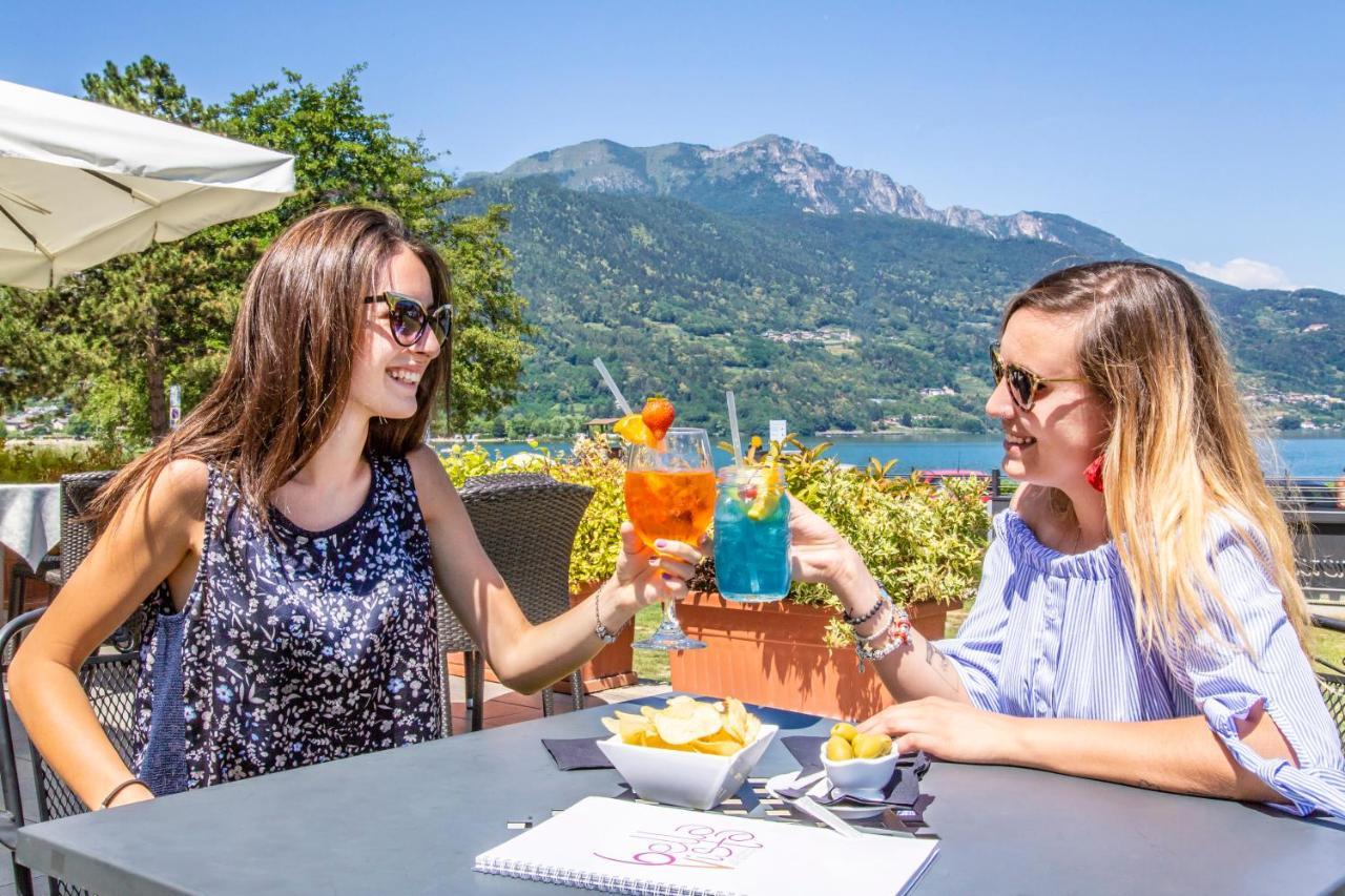 Garni Bellavista Hotel Calceranica al Lago Bagian luar foto